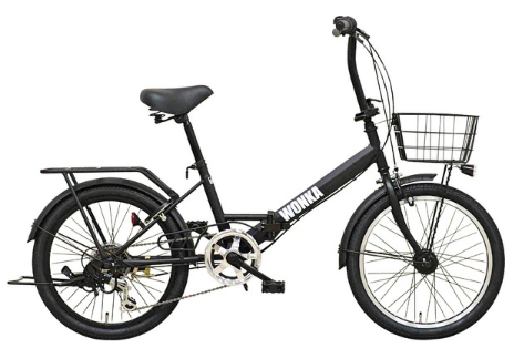 WONKA 折りたたみ自転車 F9VH206BHDの口コミ！軽さか安定感か